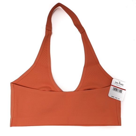 Free People Amber Halter Grapefruit Bralette XS - Picture 5 of 13